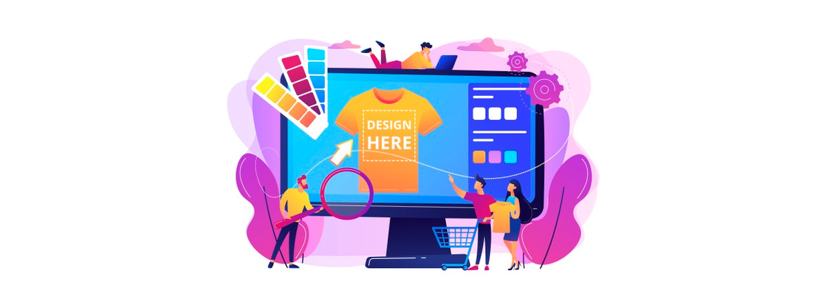 T-Shirt-Druckprozess T-Shirt-Druckprozess